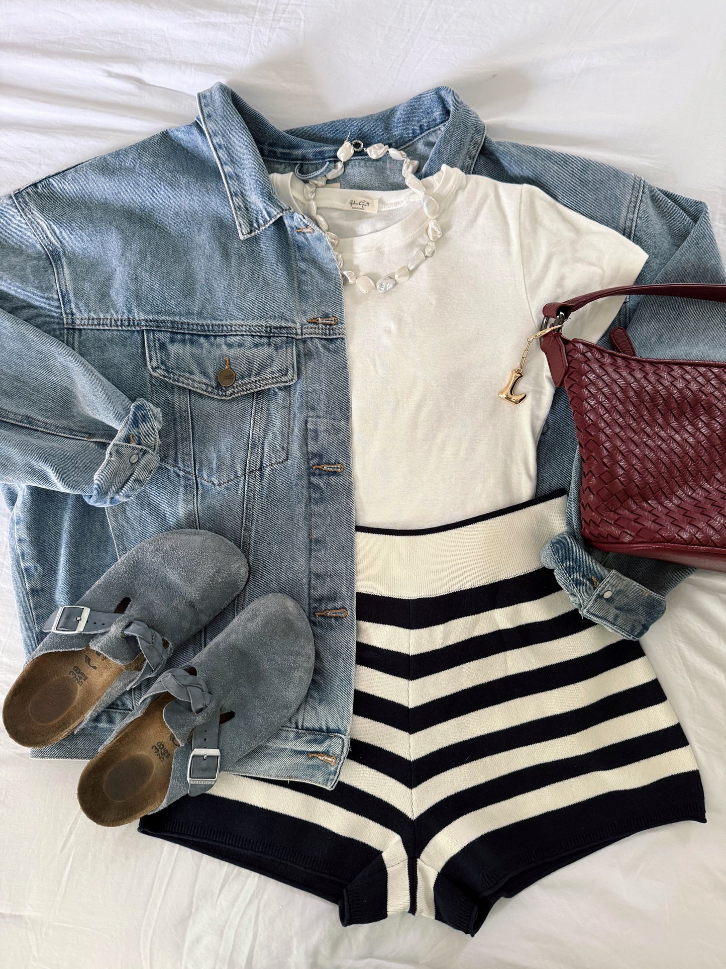 Coastal Knit Shorts- Navy
