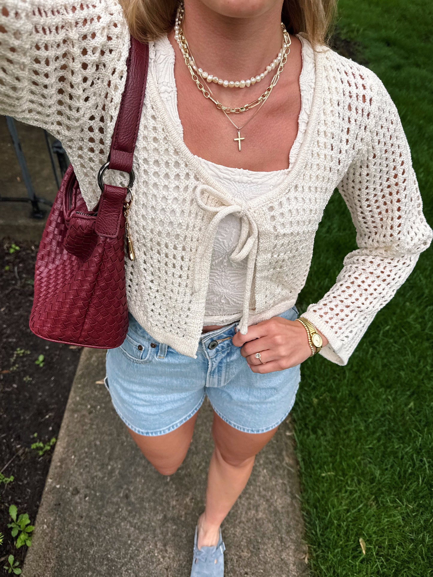 Coastal Crochet Cardigan