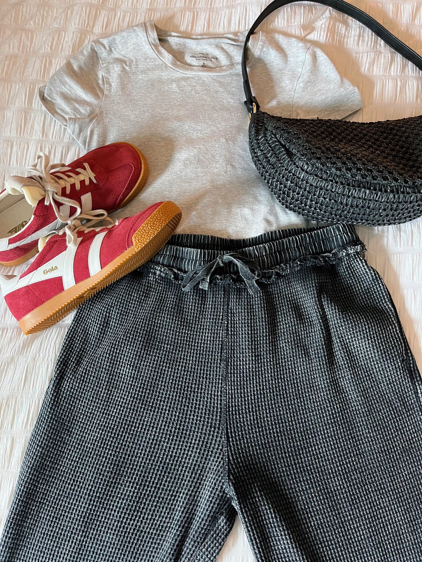 Cozy Cabin Waffle Knit Pants