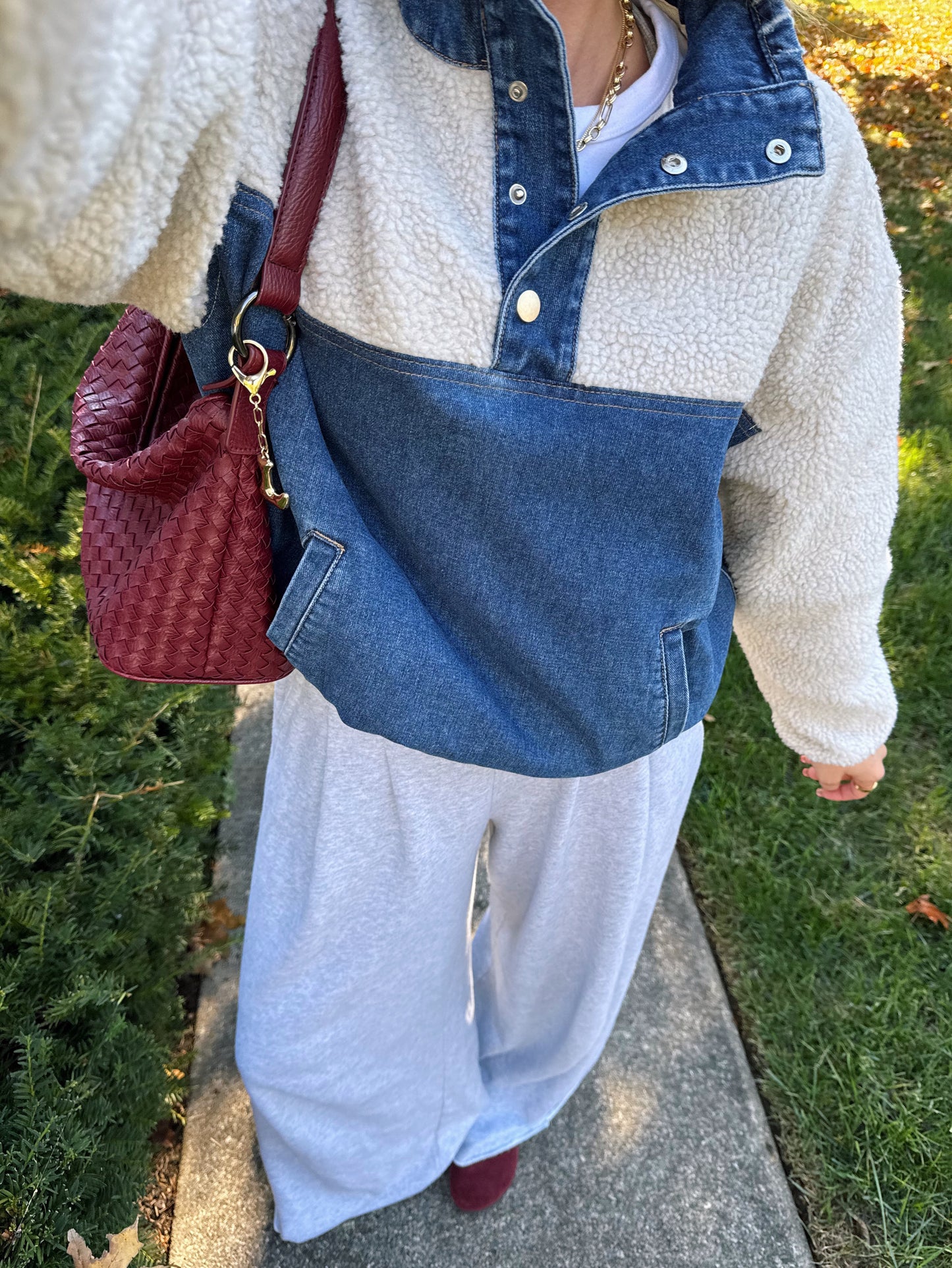 Denim Blues Pullover