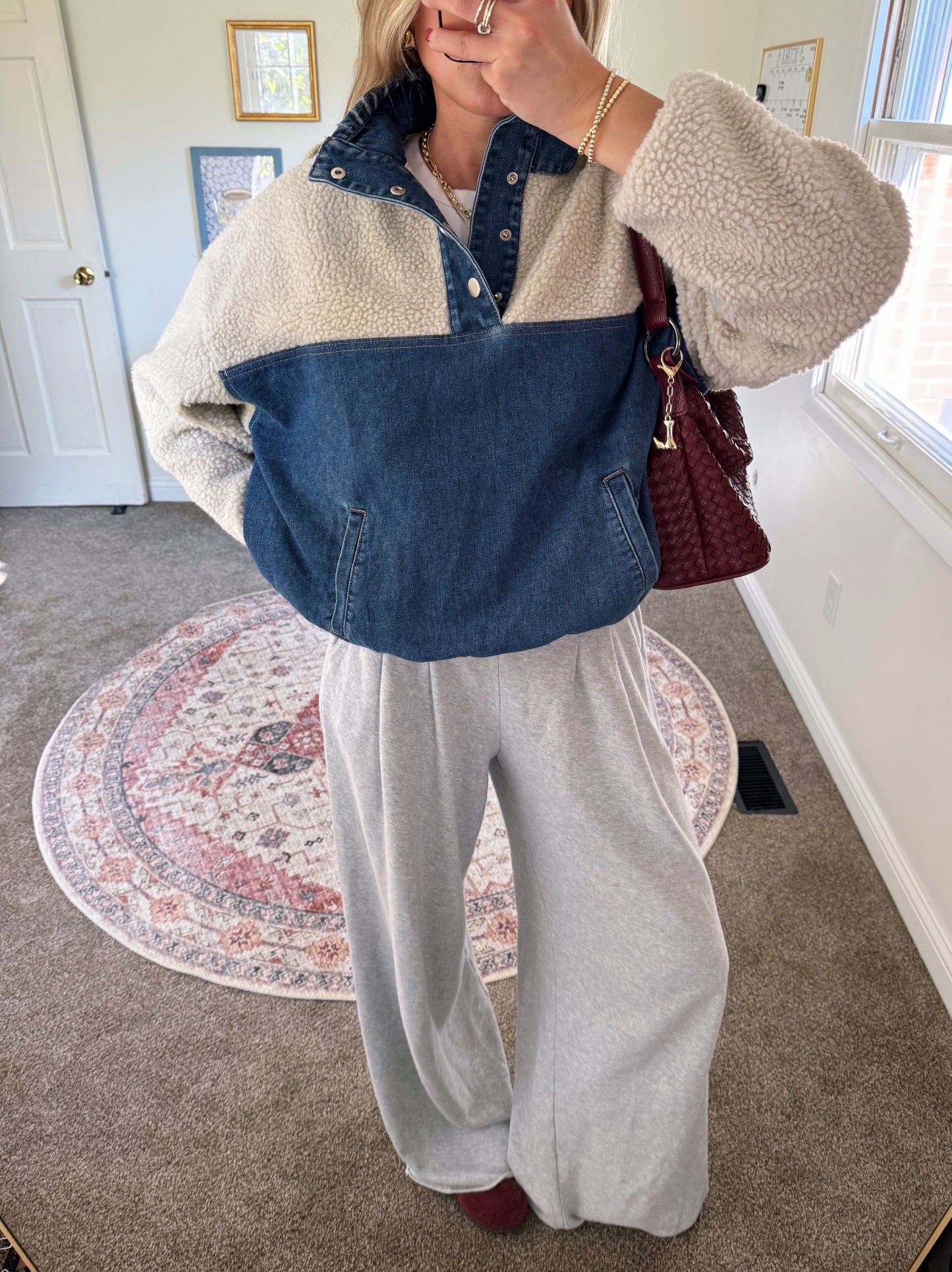 Denim Blues Pullover