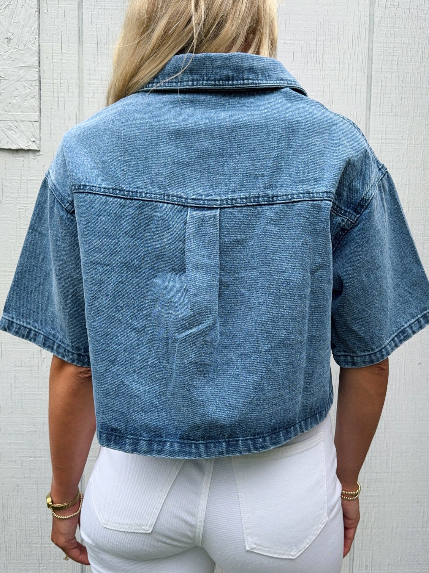 Denim Daze Top
