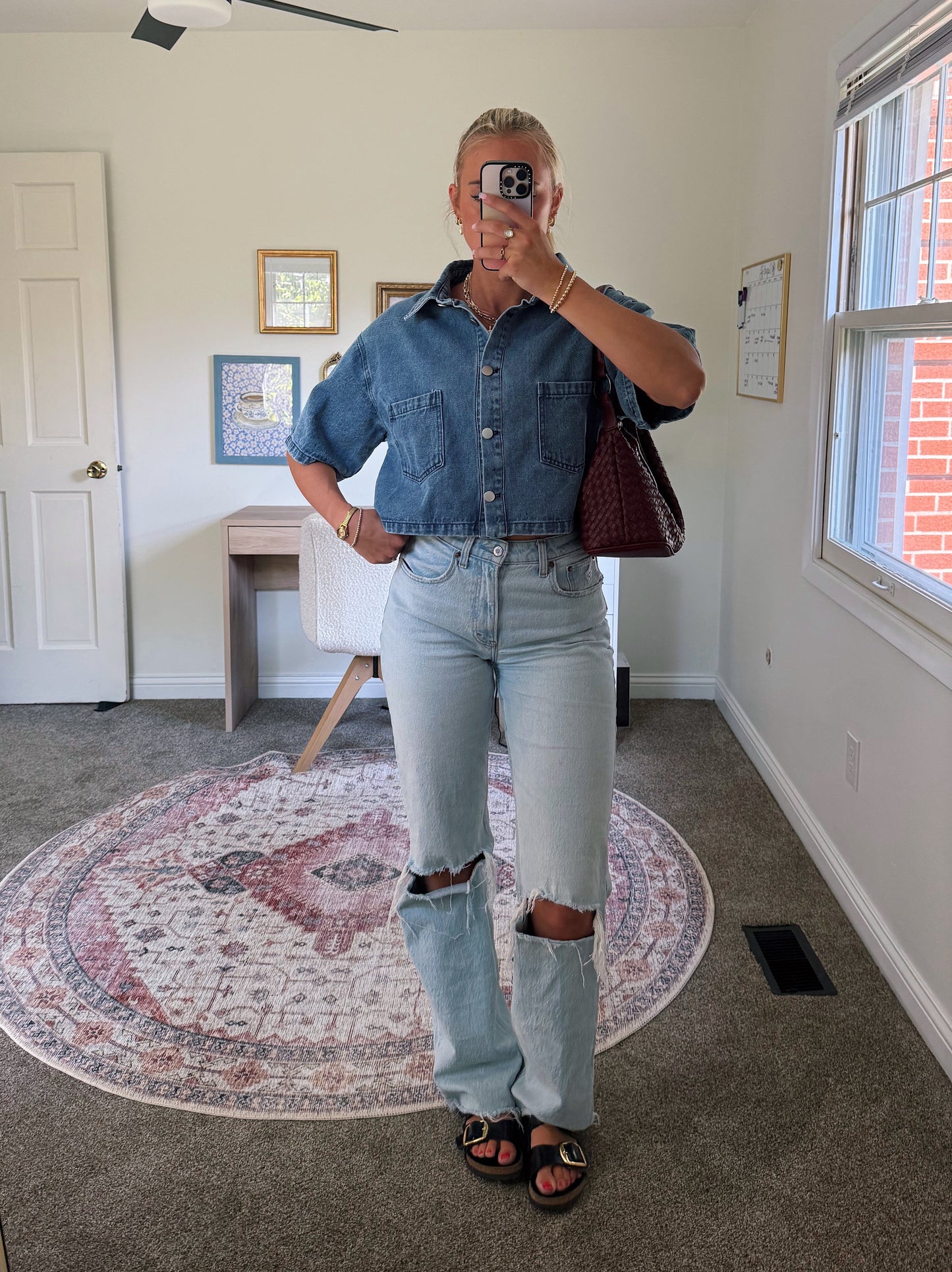 Denim Daze Top