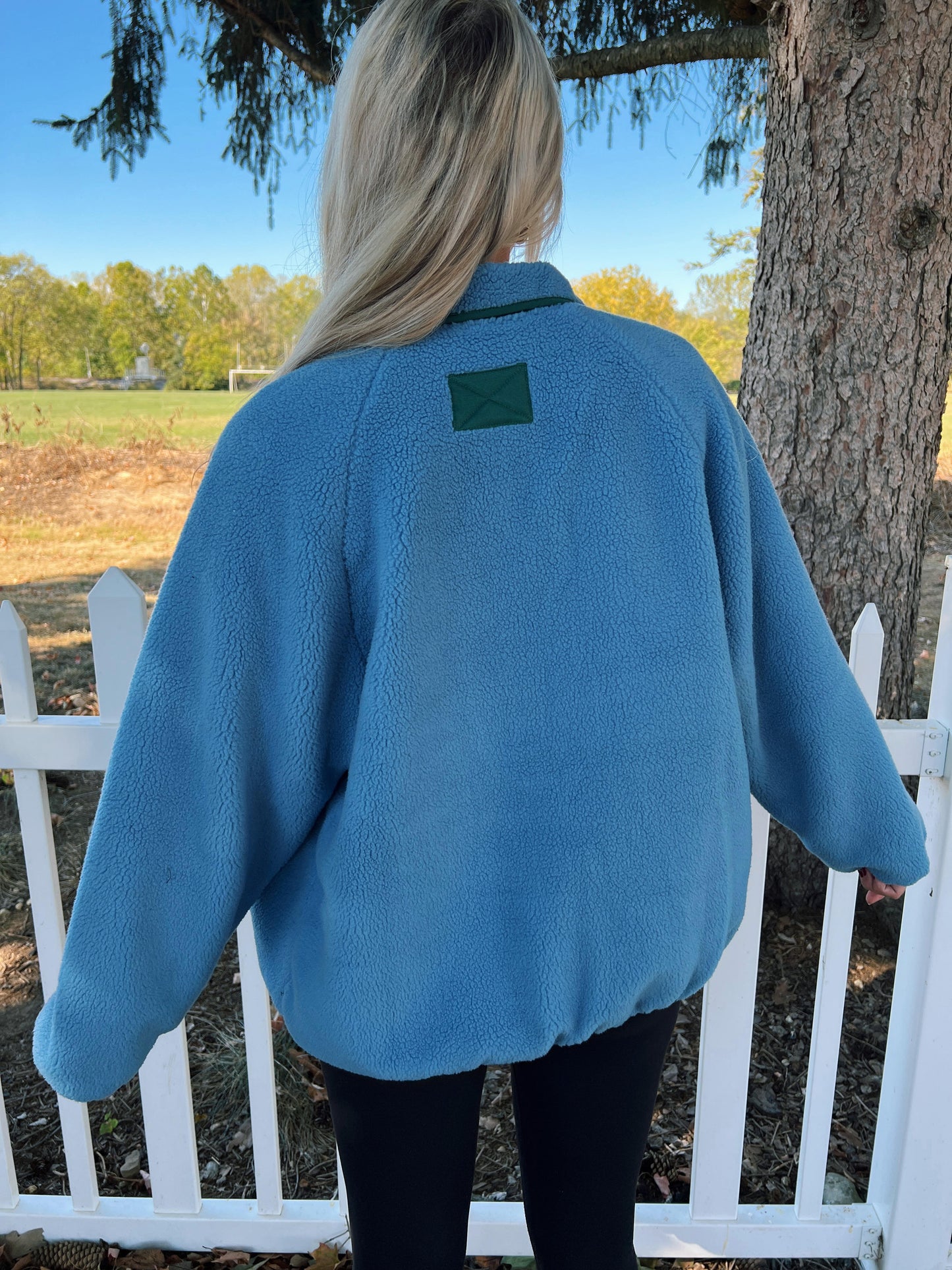 Fall Blues Sherpa Jacket