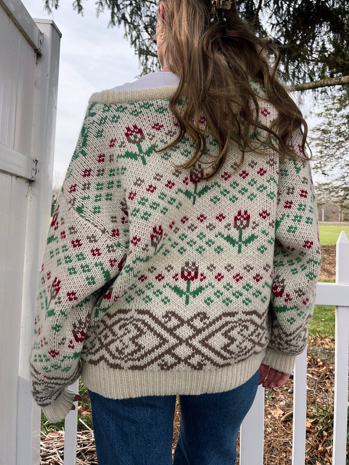 Holiday Vintage Cardigan