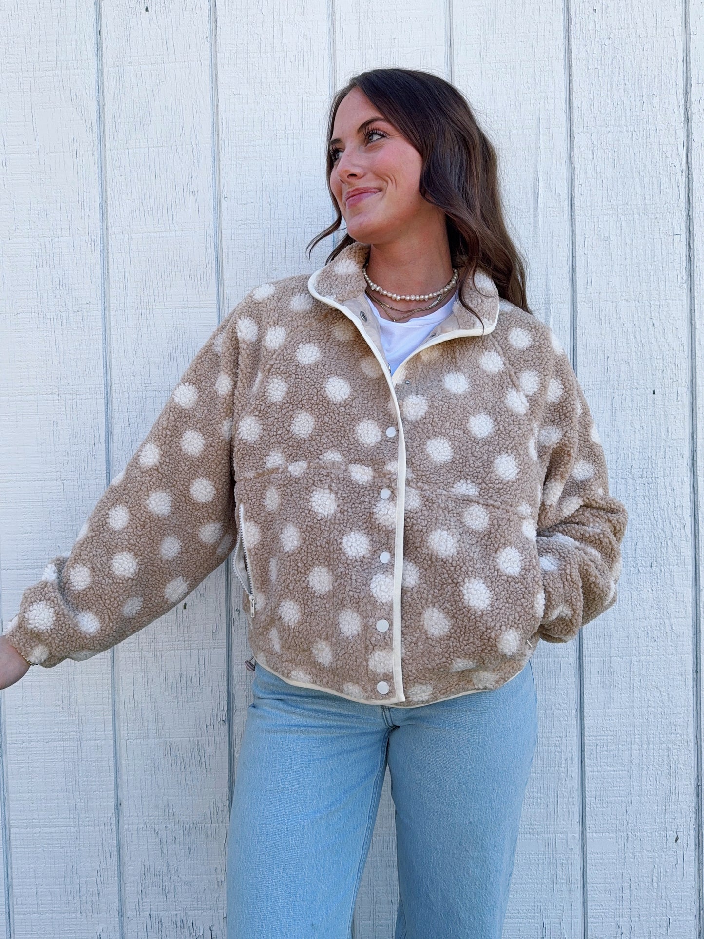 Honey Dot Fleece