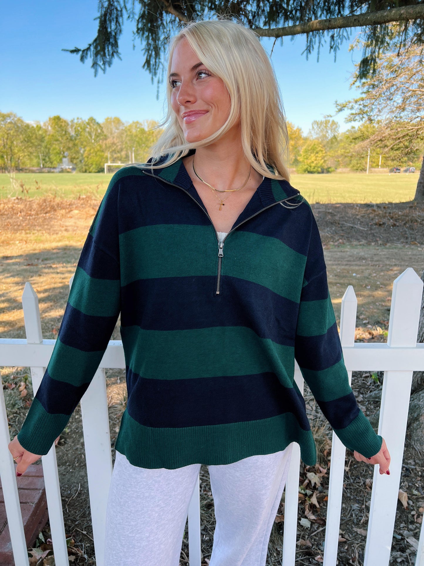 Midnight Spruce Sweater
