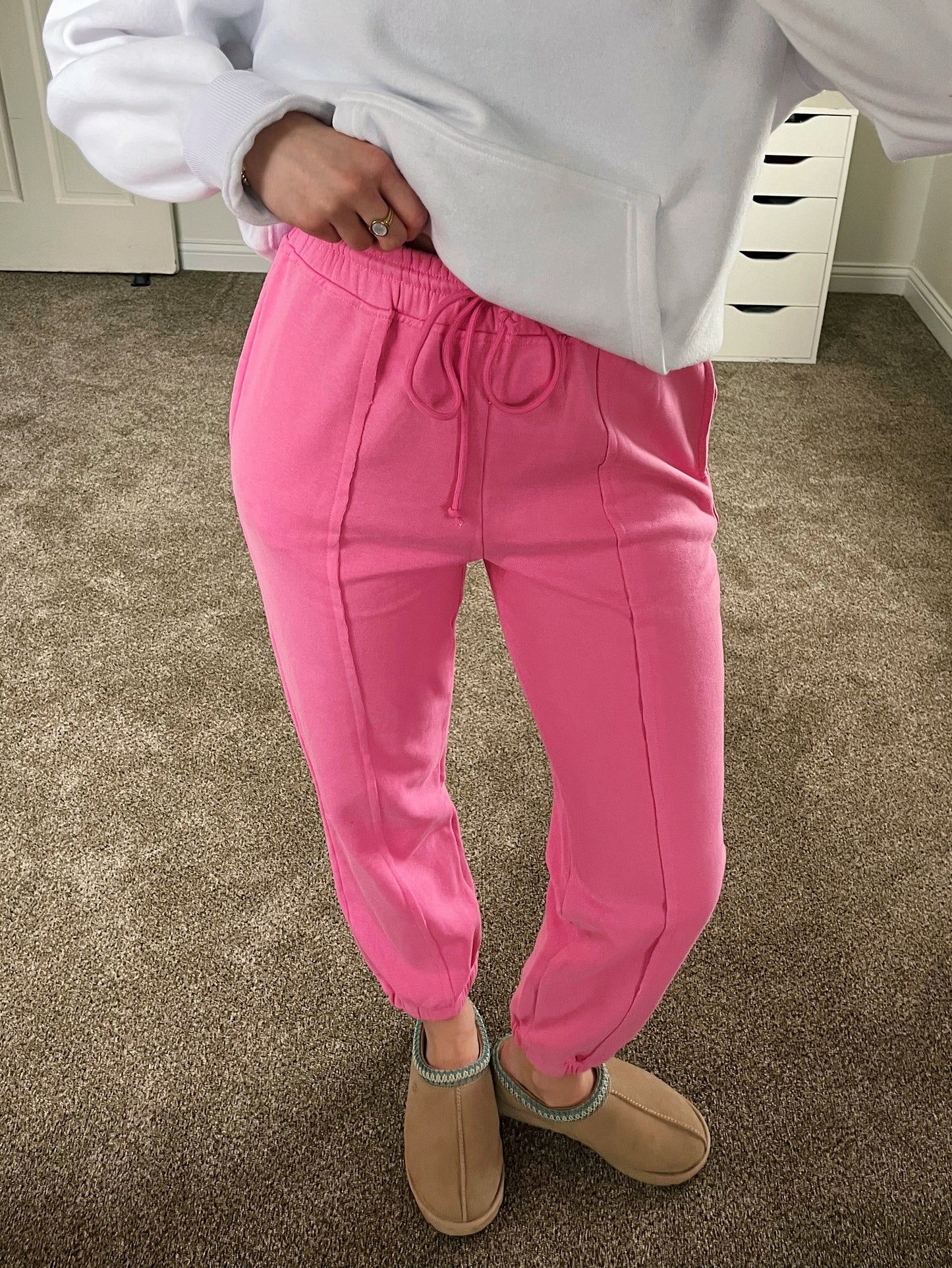 Pretty in Pink Joggers