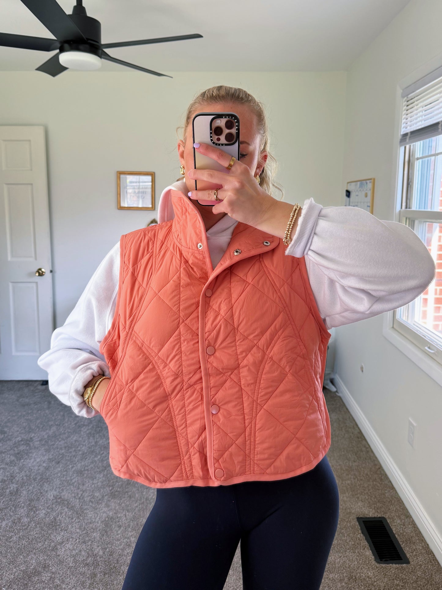 Sunburst Coral Vest