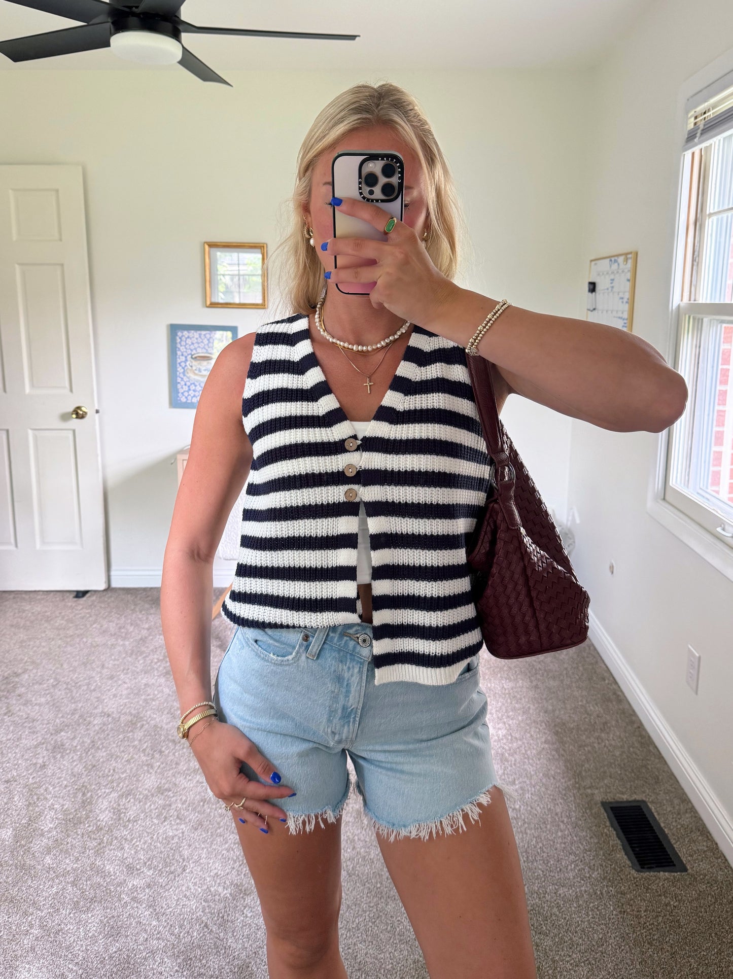 Sail Away Sweater Tank
