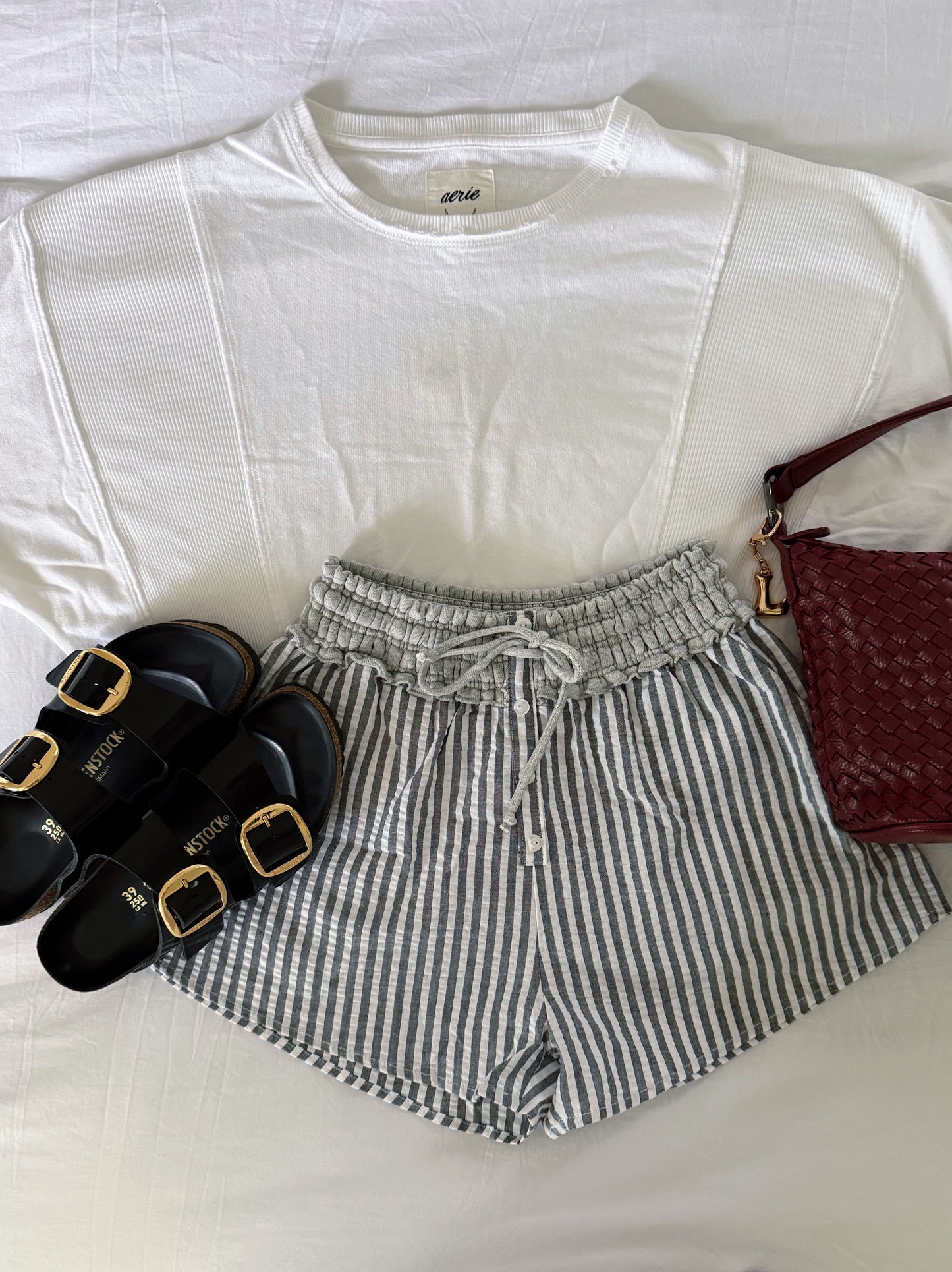 Shoreline Striped Shorts