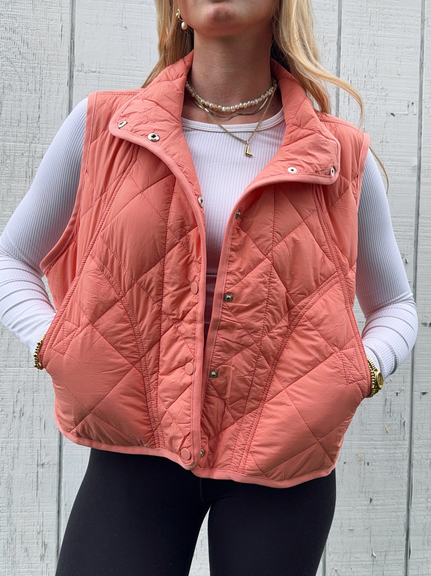 Sunburst Coral Vest