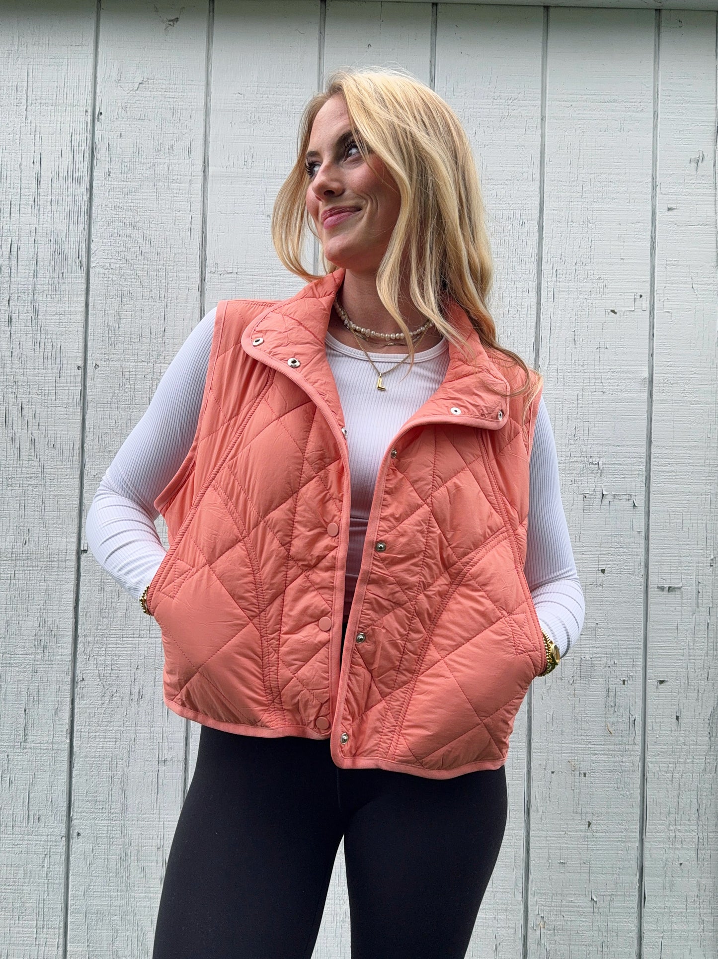 Sunburst Coral Vest