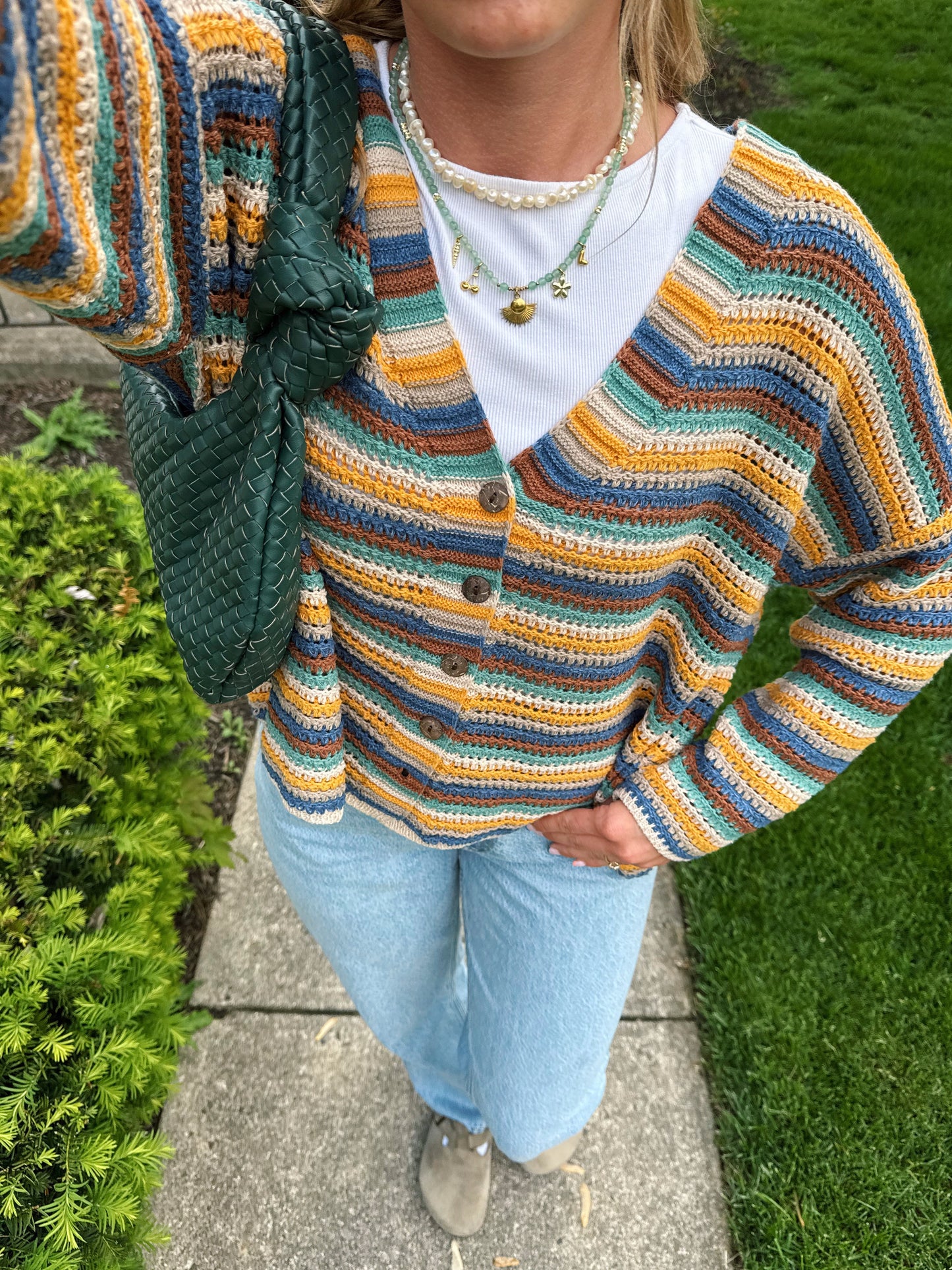 Sunset Stripes Cardigan