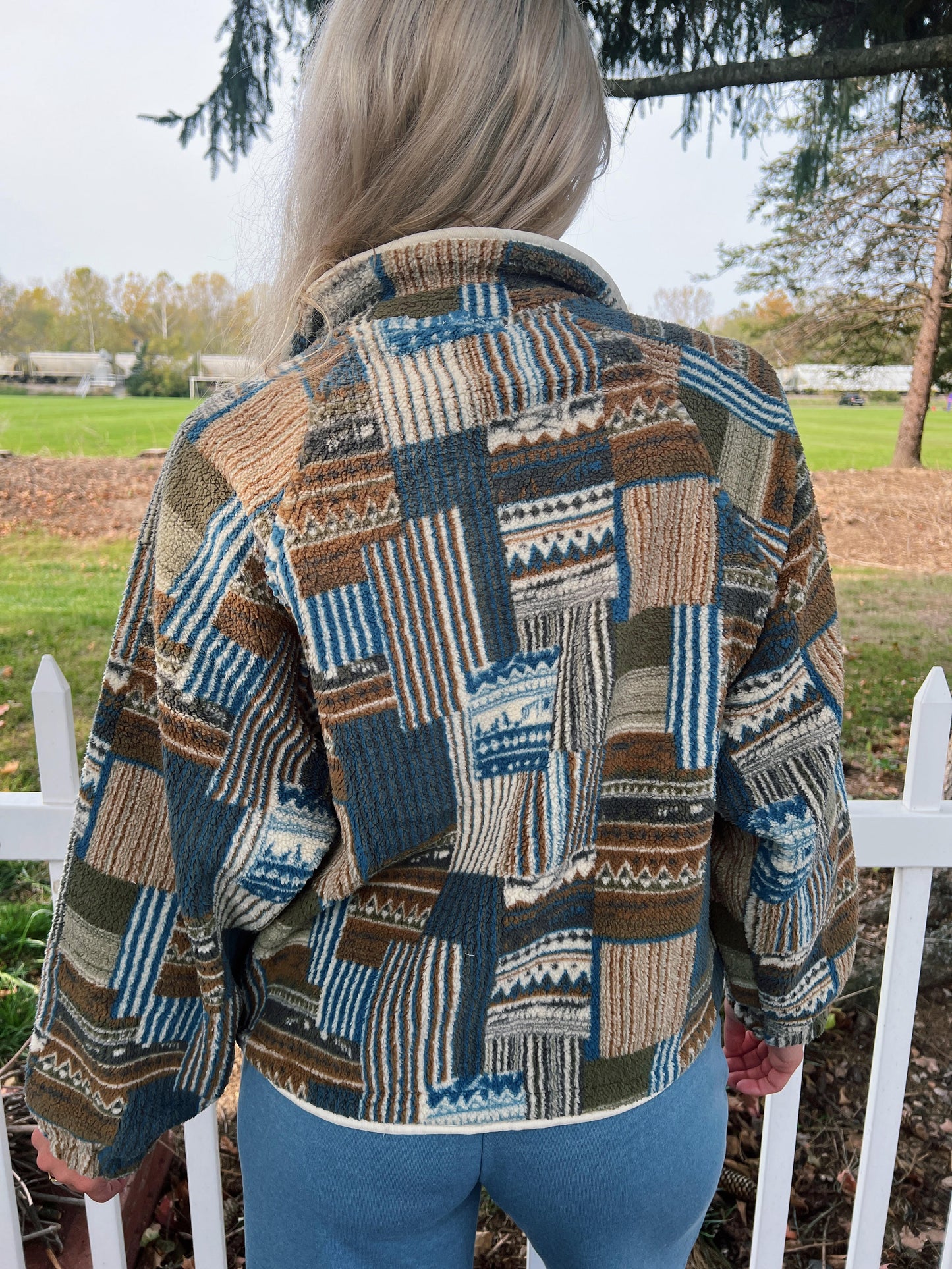 Vintage Patchwork Fleece