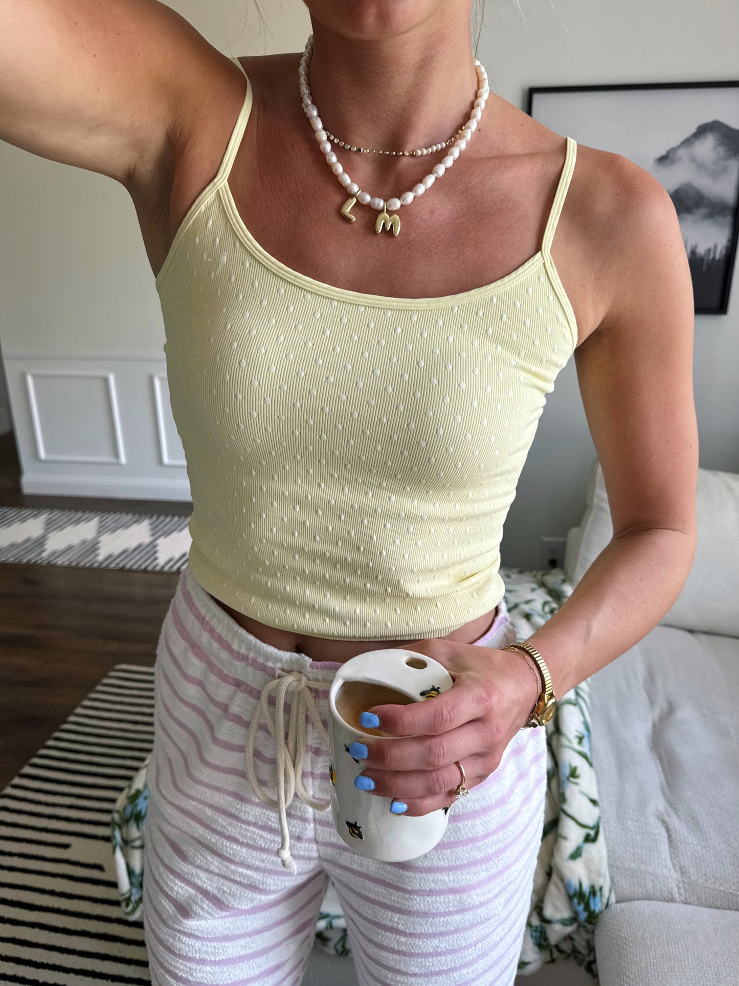 Sweet Spot Cami- Pale Banana