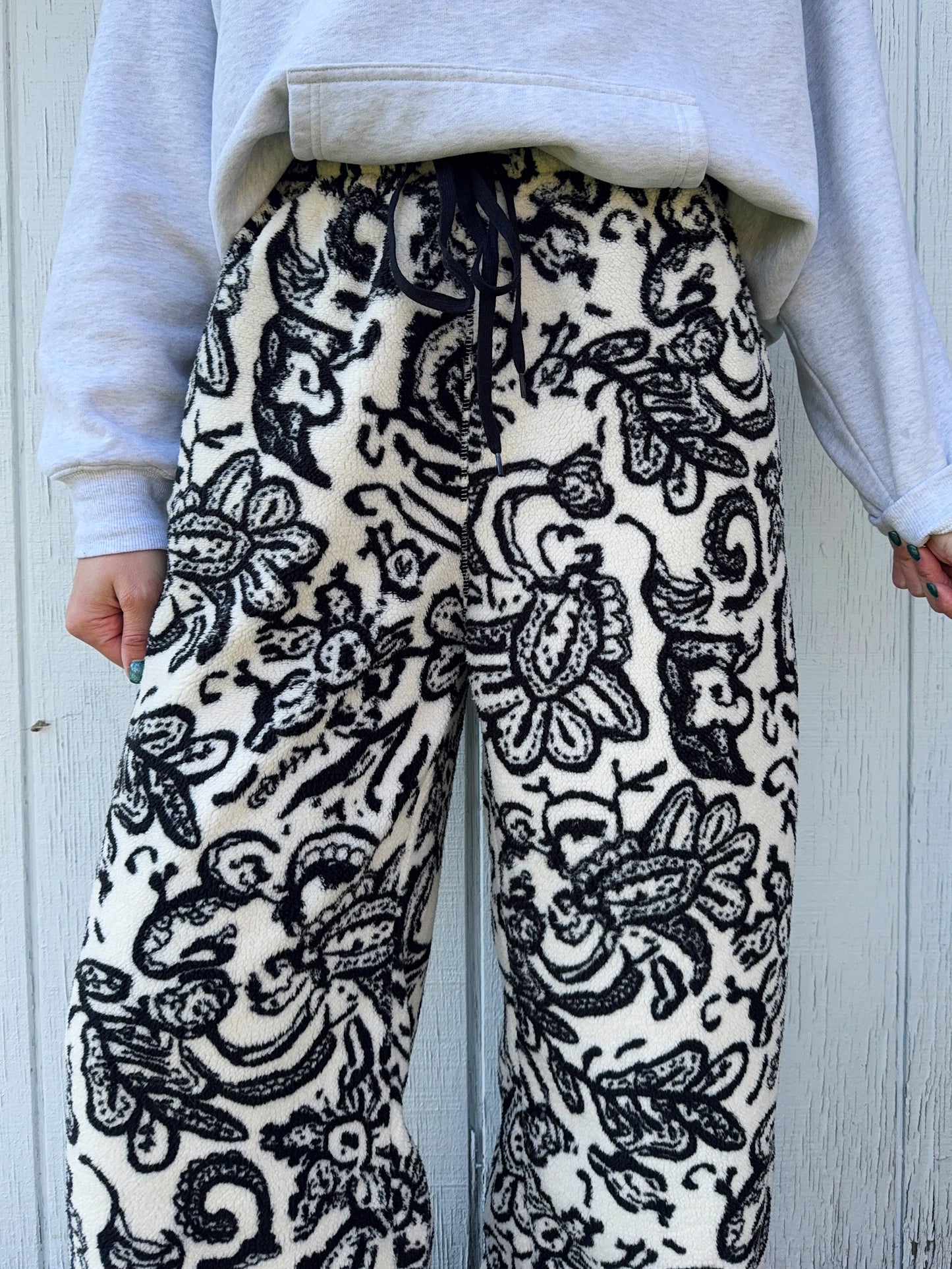 Cozy Café Sherpa Pants