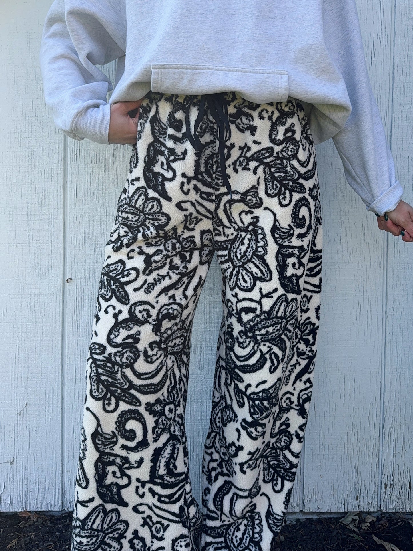 Cozy Café Sherpa Pants