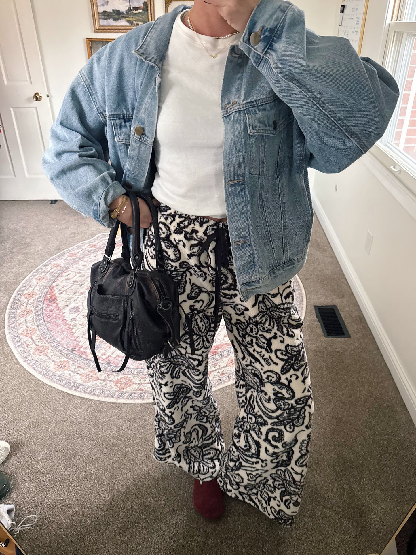 Cozy Café Sherpa Pants