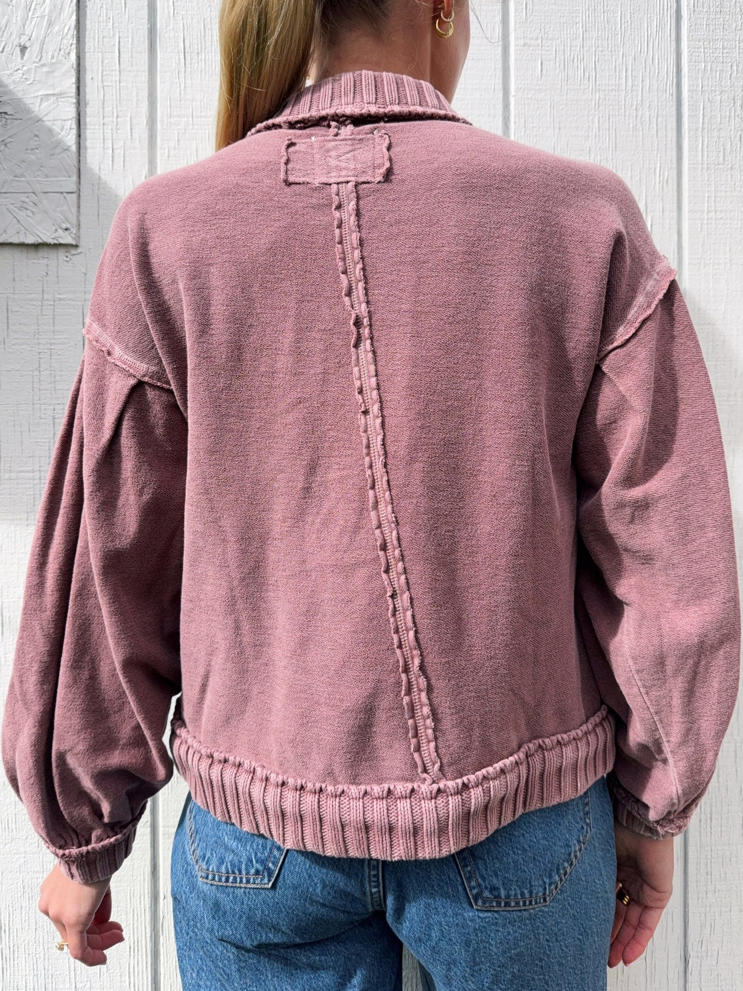 Blushing Mauve Sweater