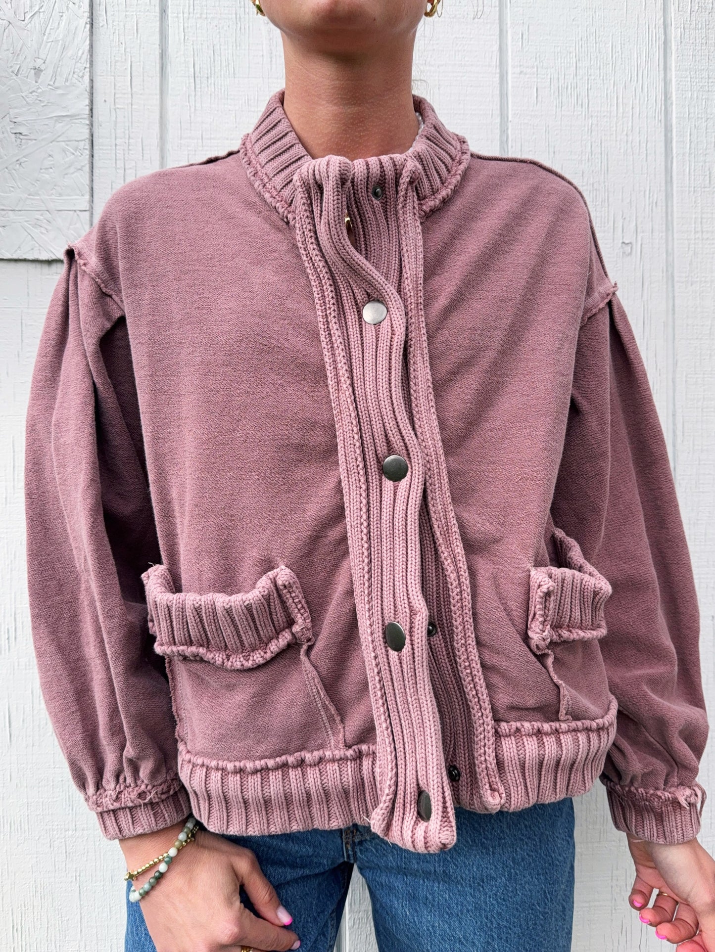 Blushing Mauve Sweater