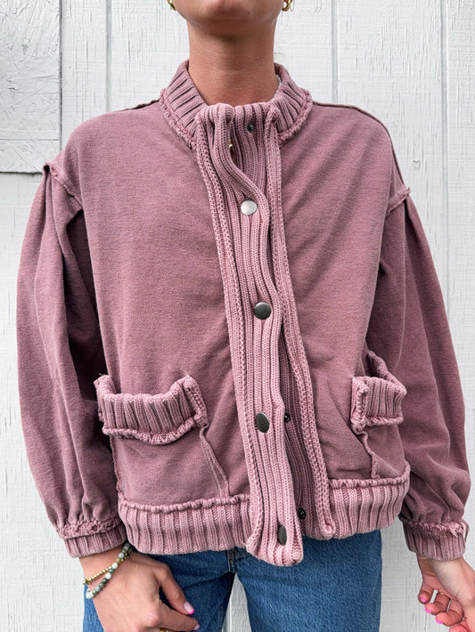 Blushing Mauve Sweater