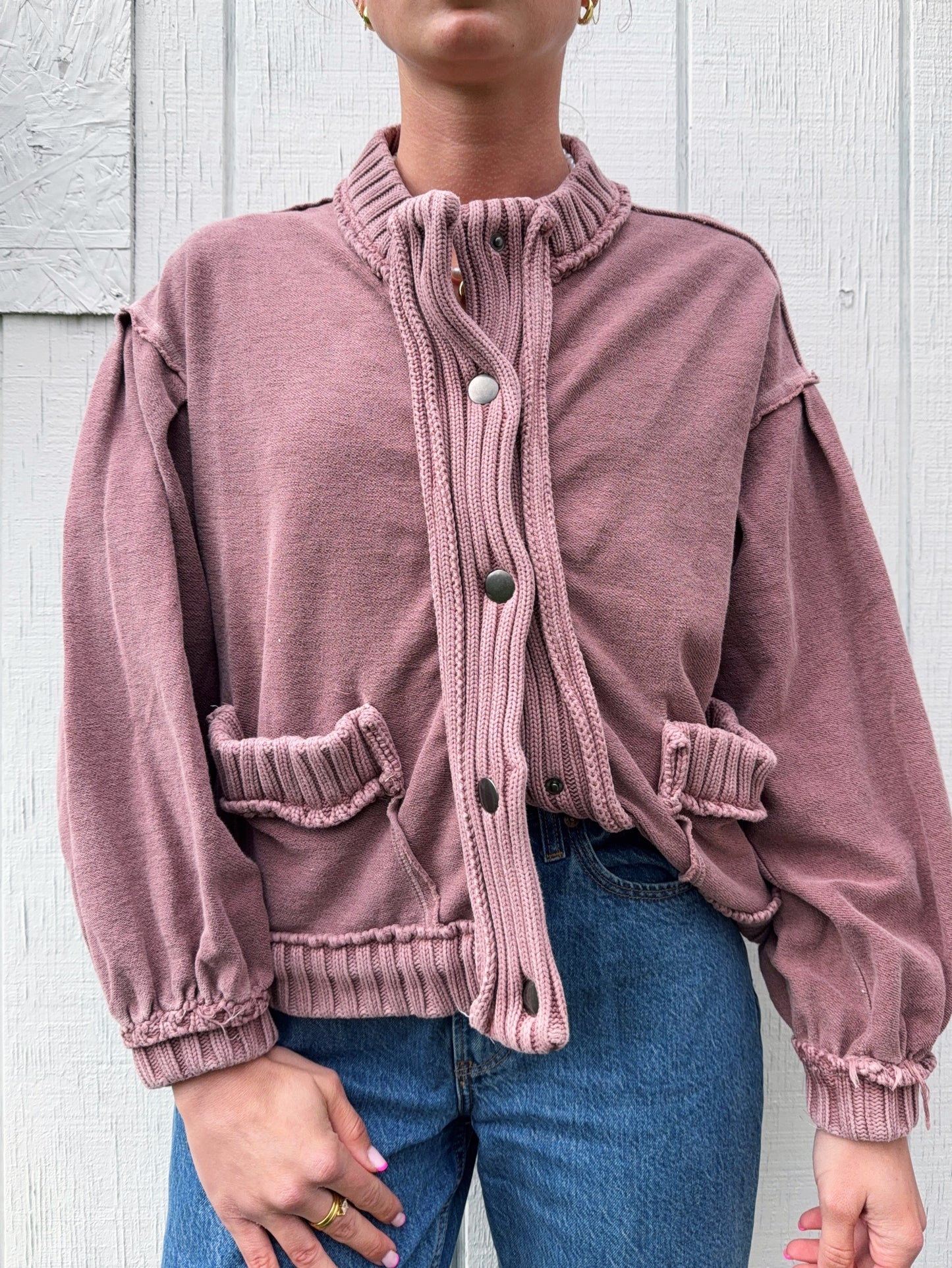Blushing Mauve Sweater
