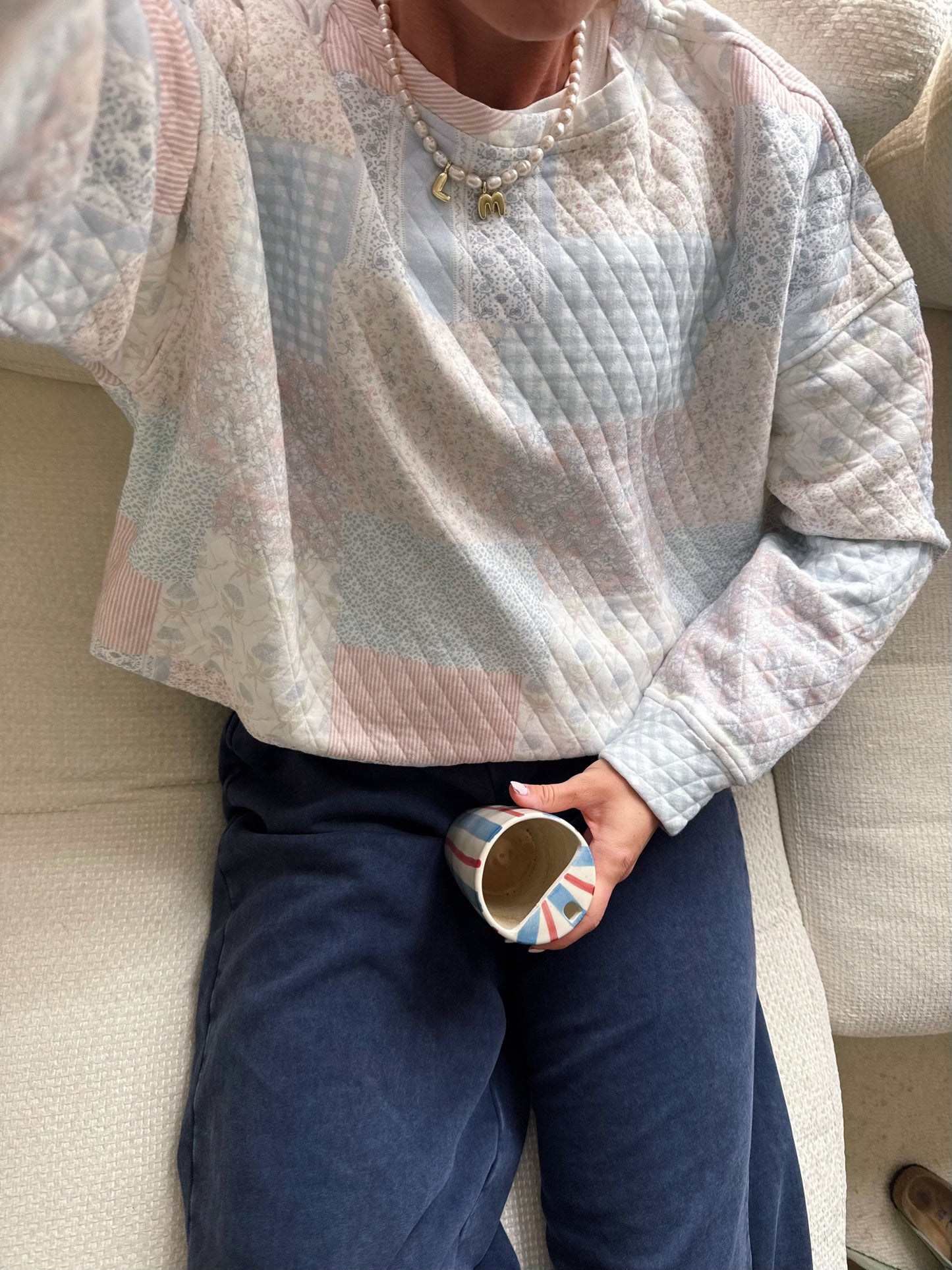 Pastel Picnic Pullover