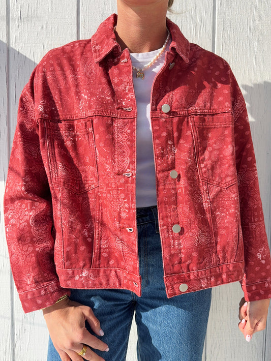 Rosy Bandana Jacket