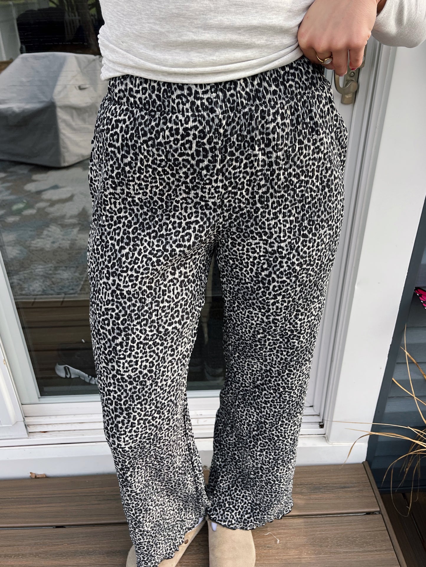 Cheetah Frilly Pants