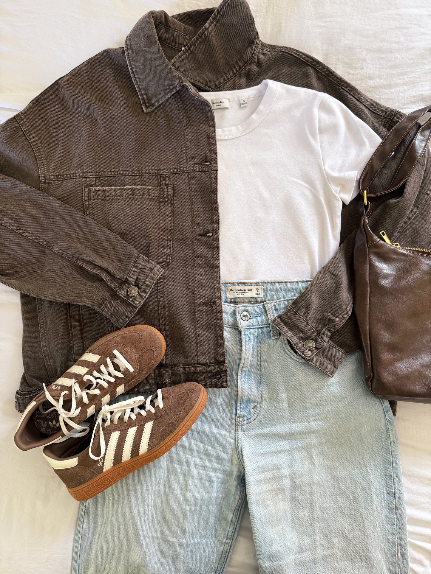 Coffee Bean Denim Jacket