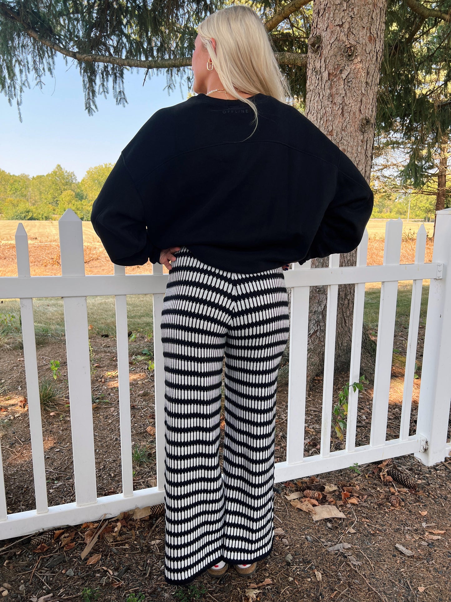 Cozy Autumn Knit Pants