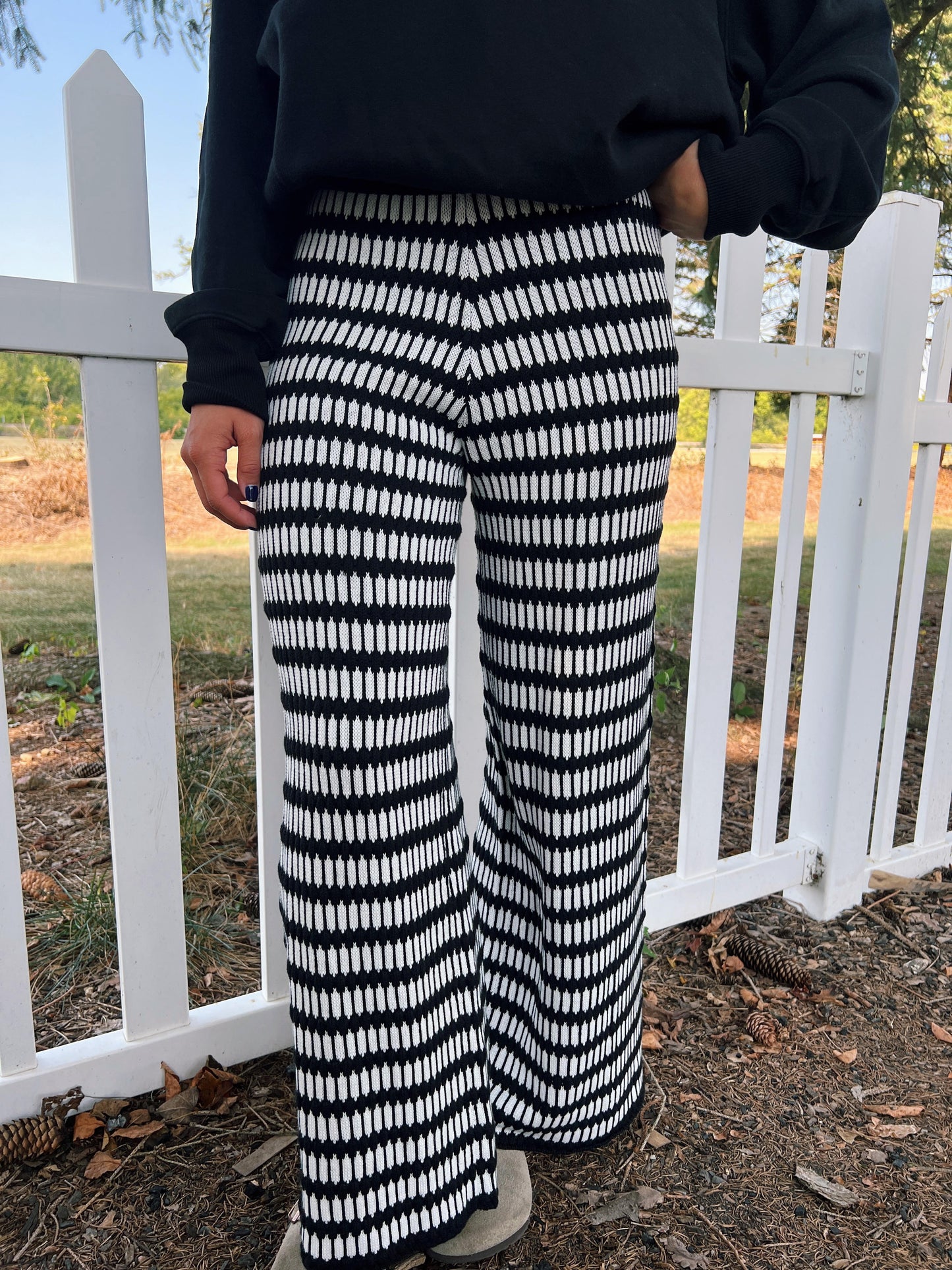 Cozy Autumn Knit Pants