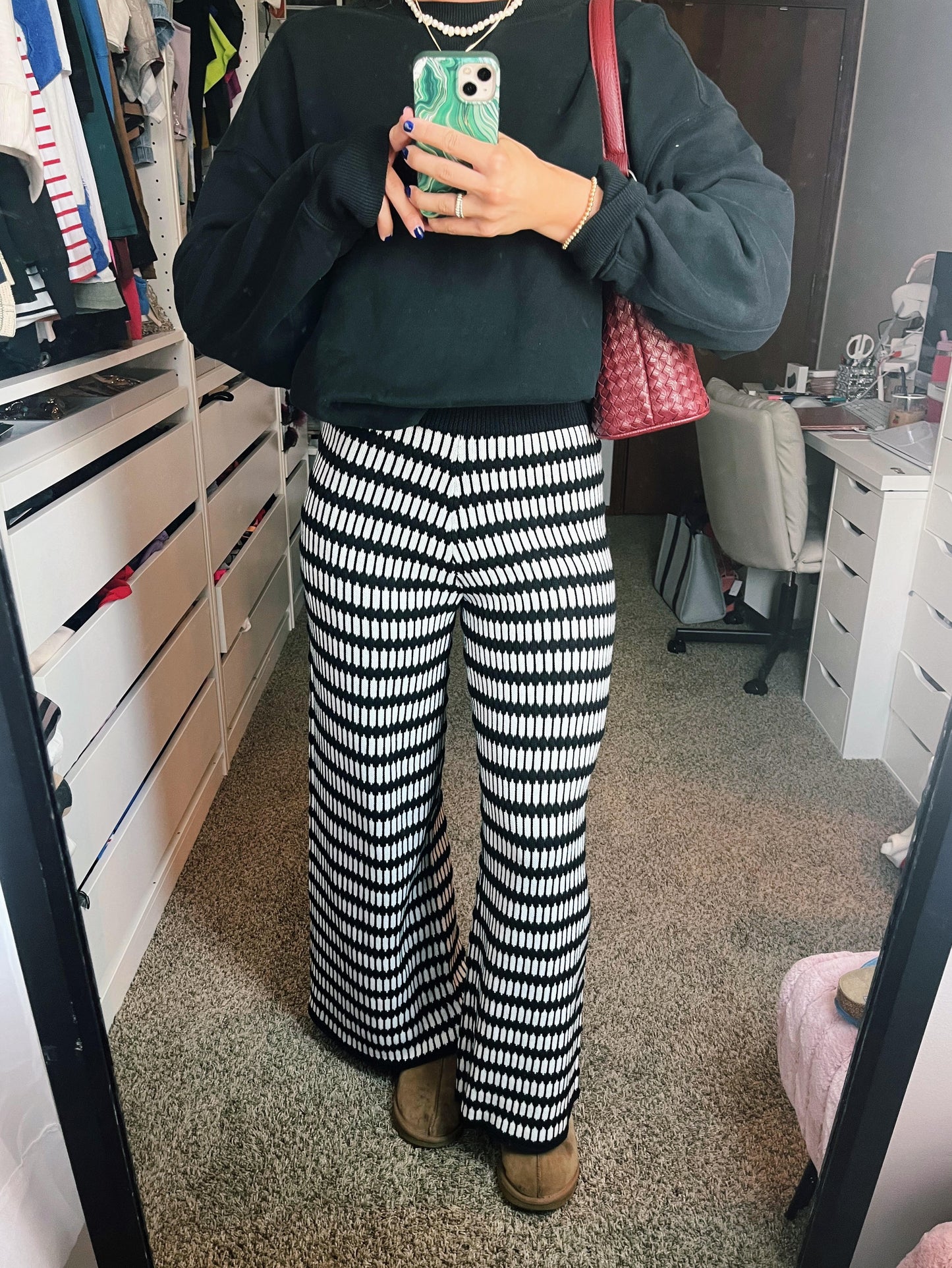 Cozy Autumn Knit Pants