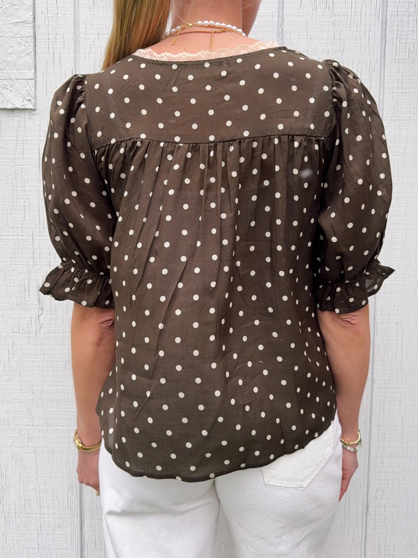 Daisy Dot Blouse