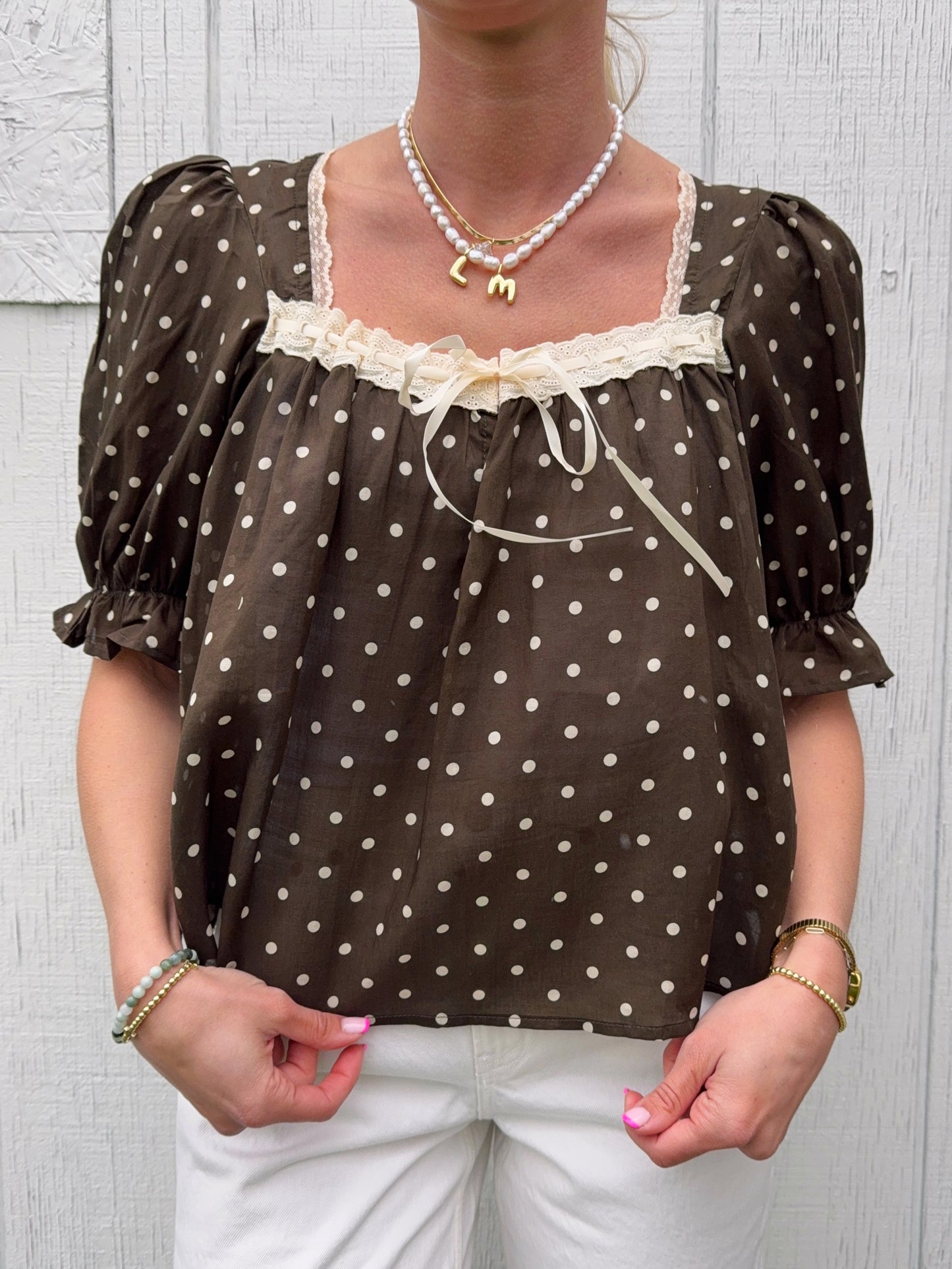 Daisy Dot Blouse