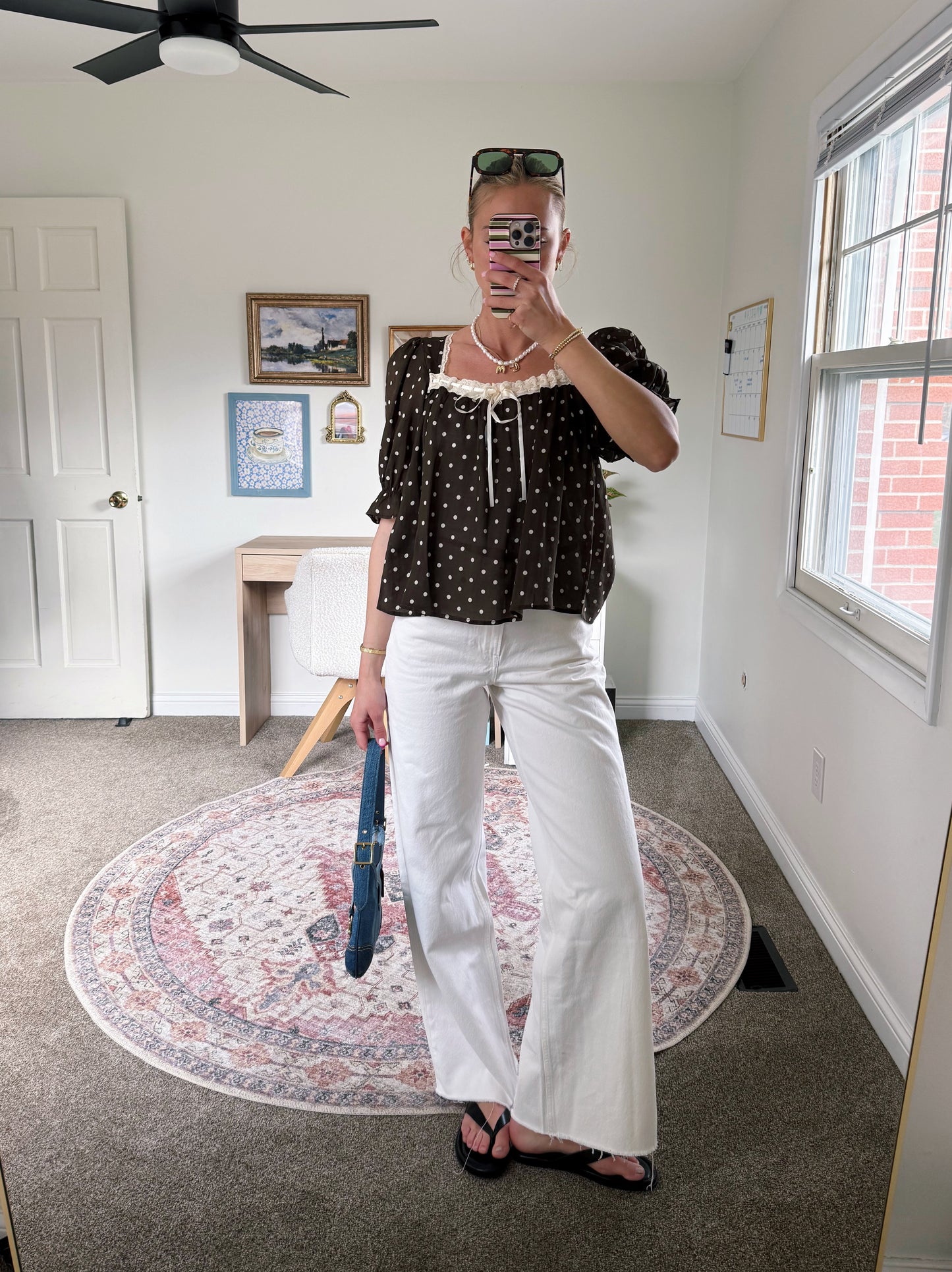 Daisy Dot Blouse