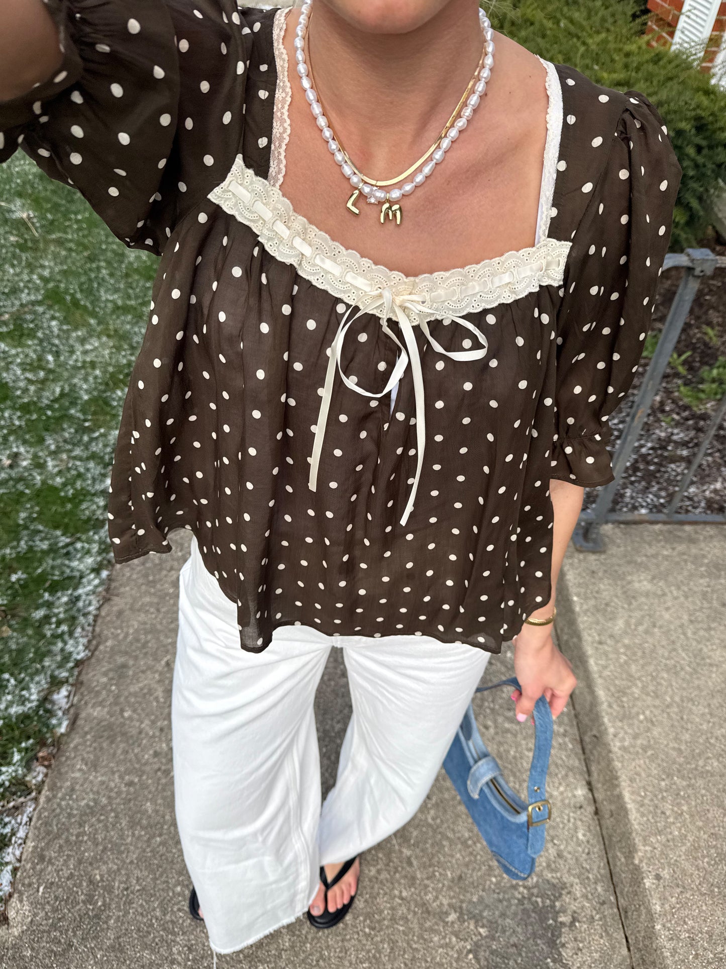 Daisy Dot Blouse