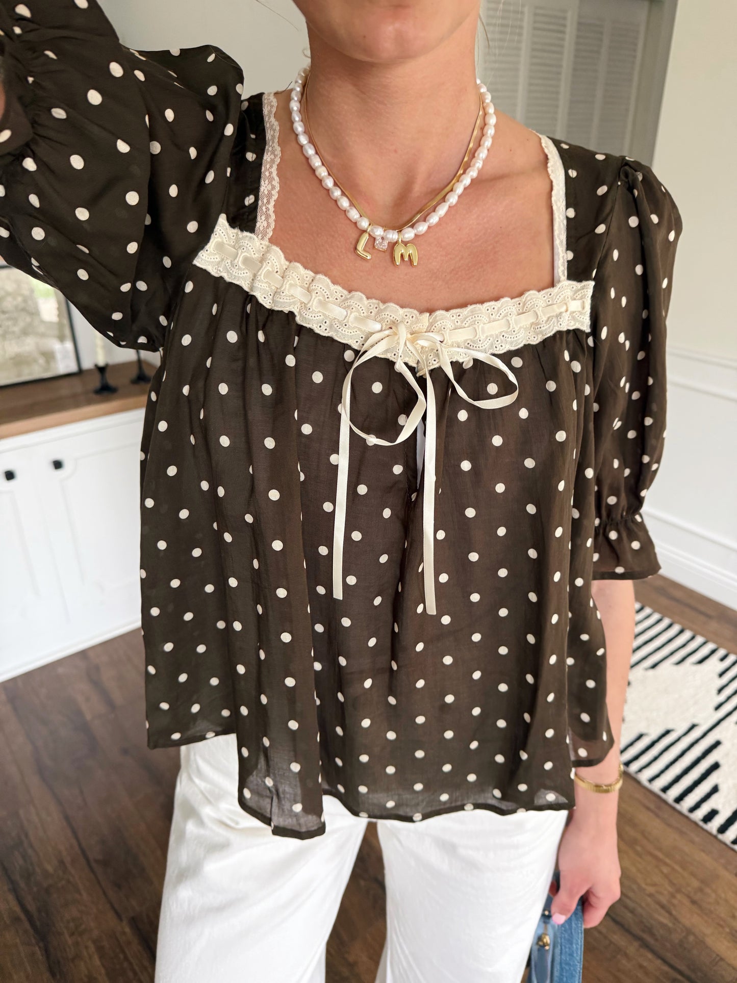 Daisy Dot Blouse