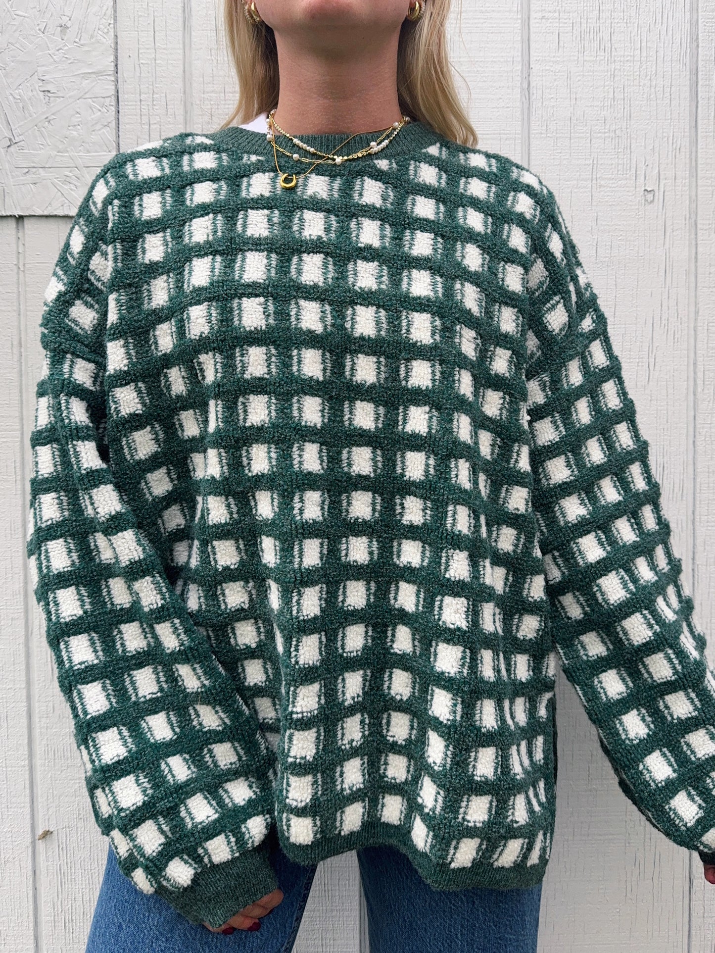 Frosted Pine Sweater