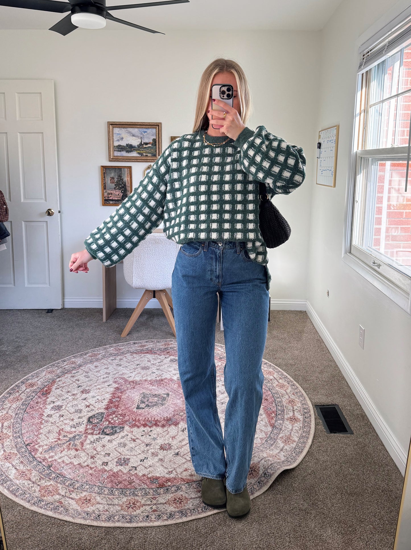 Frosted Pine Sweater