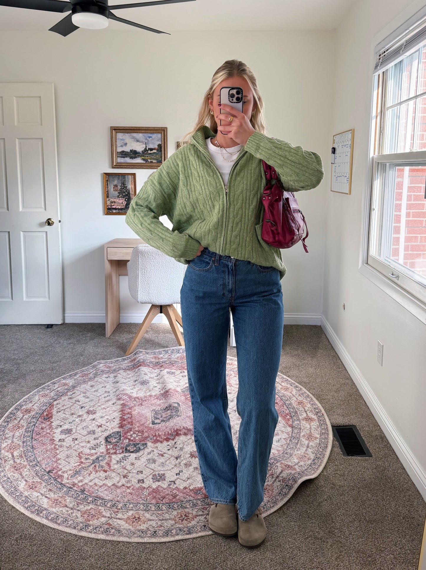 Green Cheer Cardigan