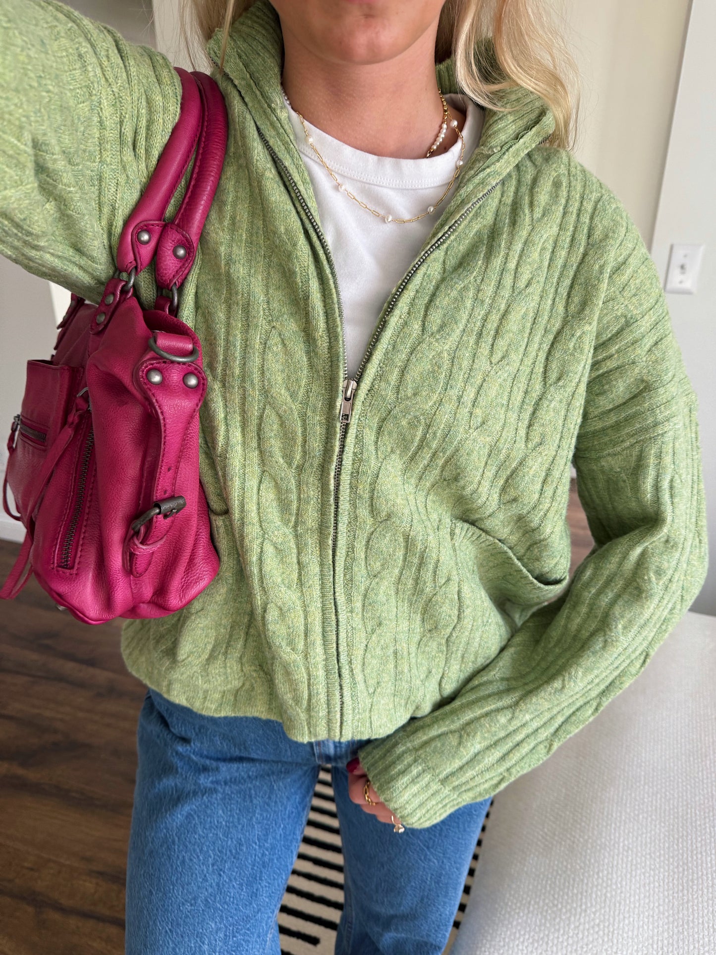 Green Cheer Cardigan