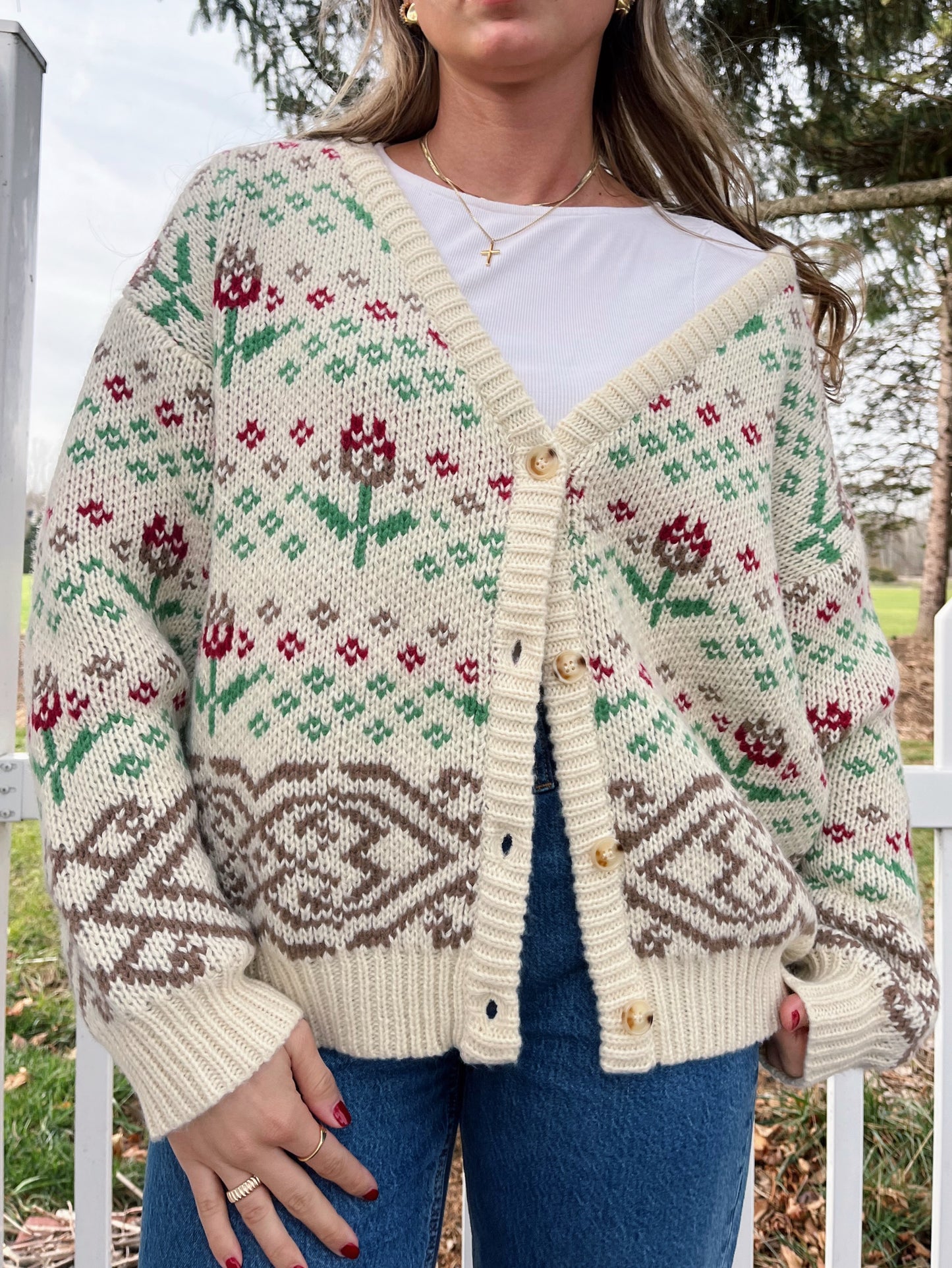 Holiday Vintage Cardigan