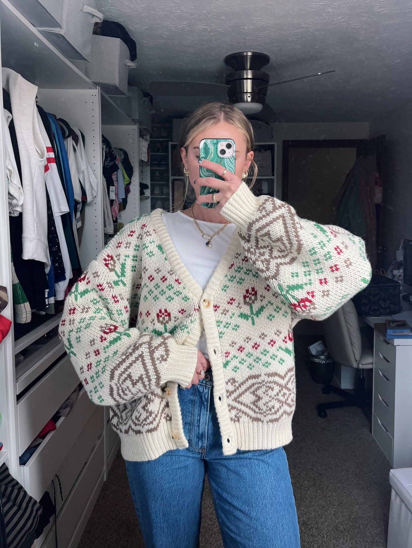 Holiday Vintage Cardigan