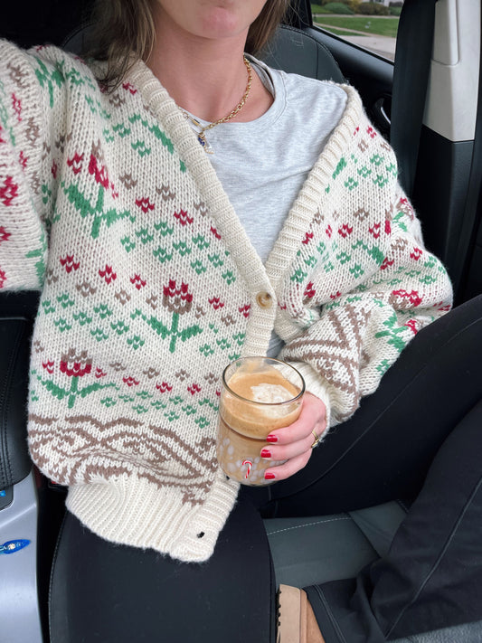 Holiday Vintage Cardigan