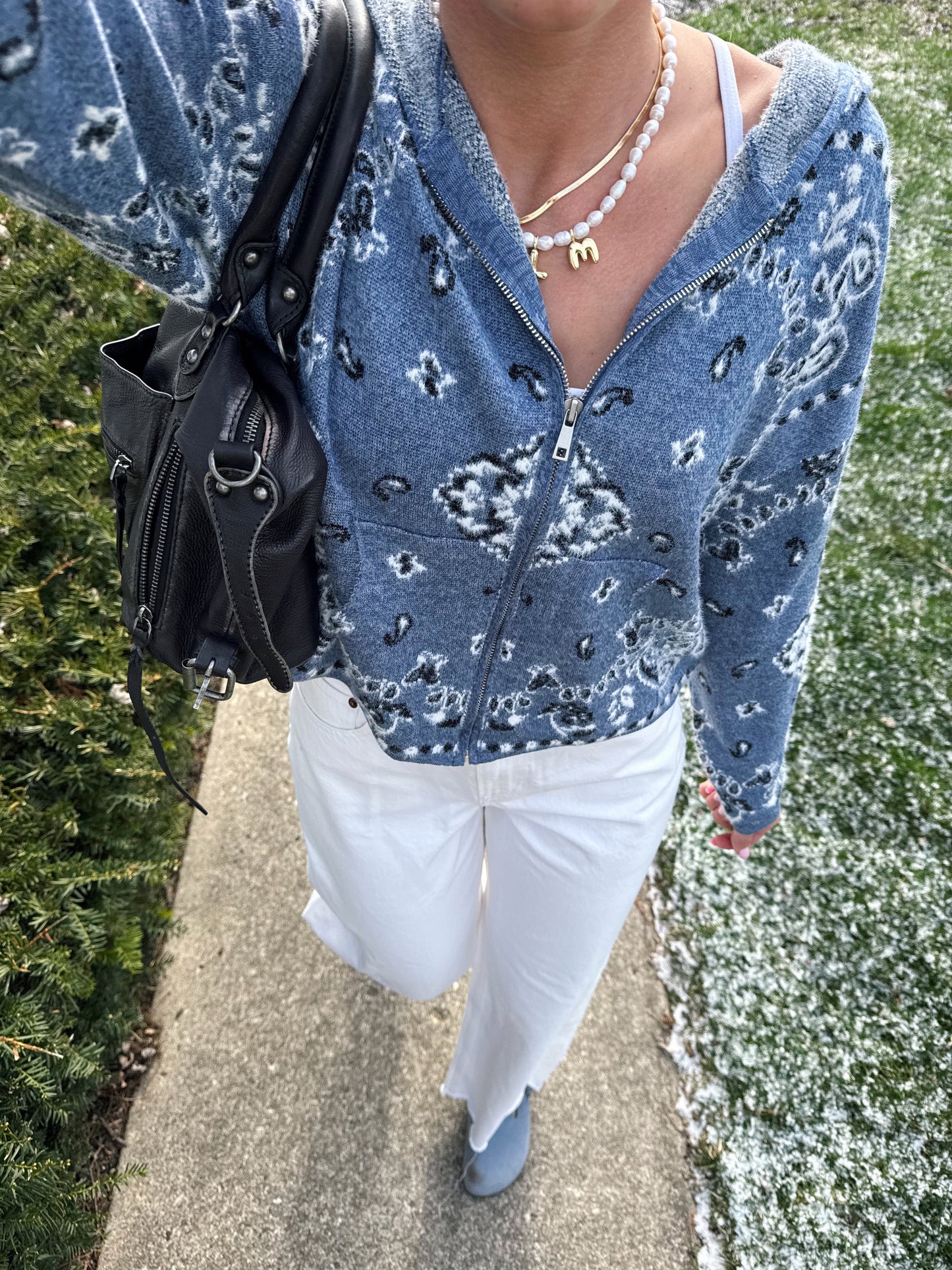 Paisley Skies Sweater