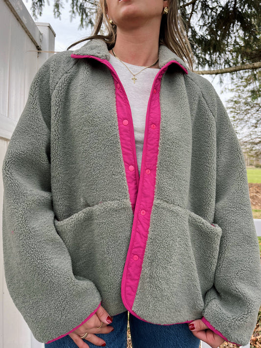 Pink Pine Sherpa Jacket