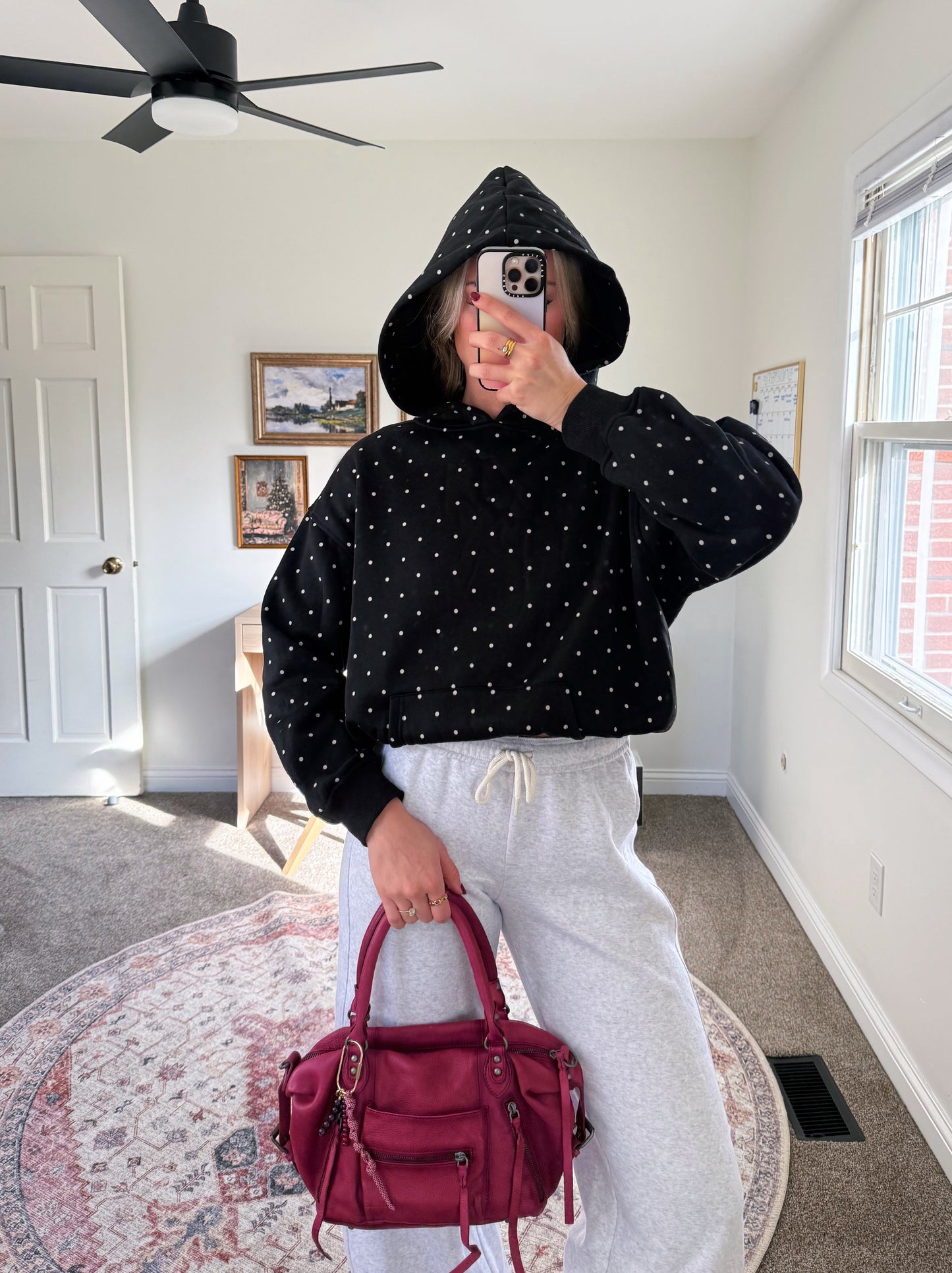 Polar Dots Hoodie