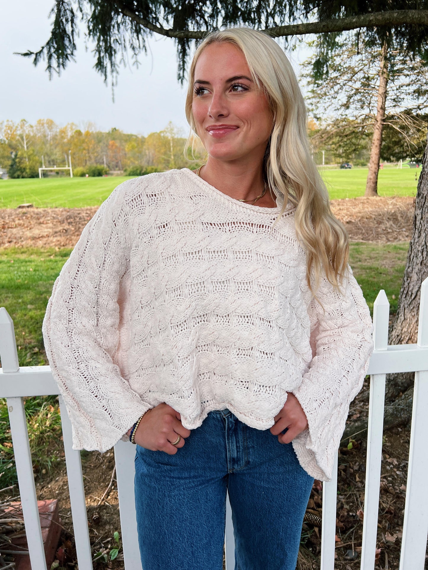 Rory Soft Cable Sweater